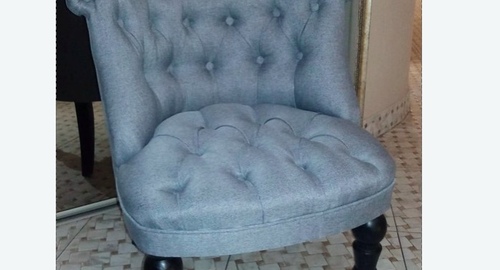 Обшивка стула на дому. Ишимбай